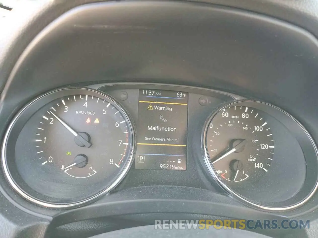 9 Photograph of a damaged car JN1BJ1CR5KW628189 NISSAN ROGUE 2019