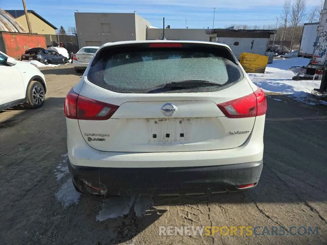 6 Photograph of a damaged car JN1BJ1CR6KW314146 NISSAN ROGUE 2019