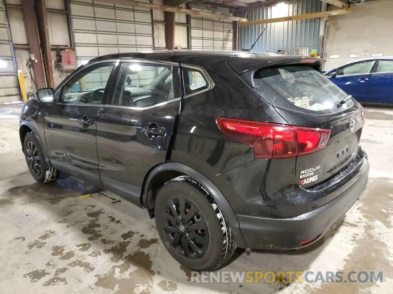2 Photograph of a damaged car JN1BJ1CR6KW315765 NISSAN ROGUE 2019