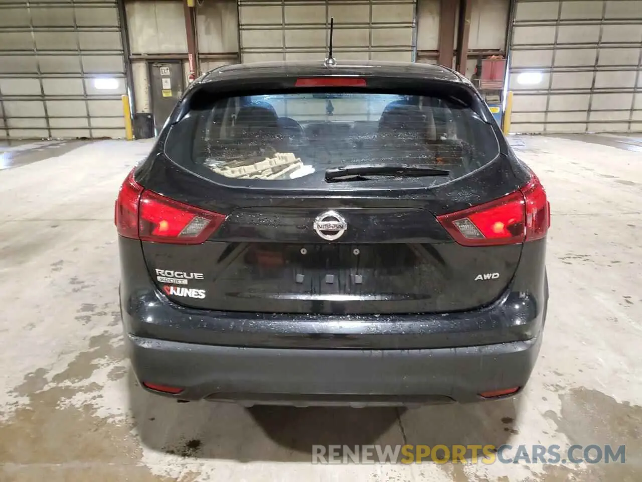 6 Photograph of a damaged car JN1BJ1CR6KW315765 NISSAN ROGUE 2019