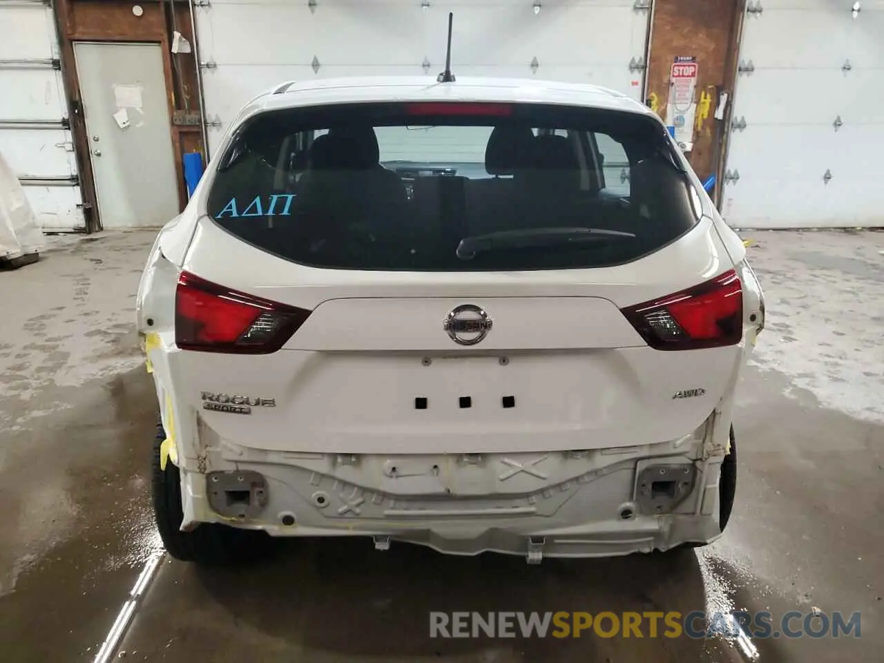 6 Photograph of a damaged car JN1BJ1CR6KW324319 NISSAN ROGUE 2019