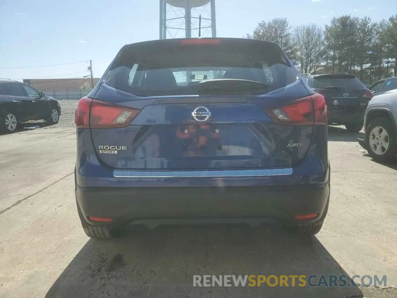 6 Photograph of a damaged car JN1BJ1CR6KW336597 NISSAN ROGUE 2019