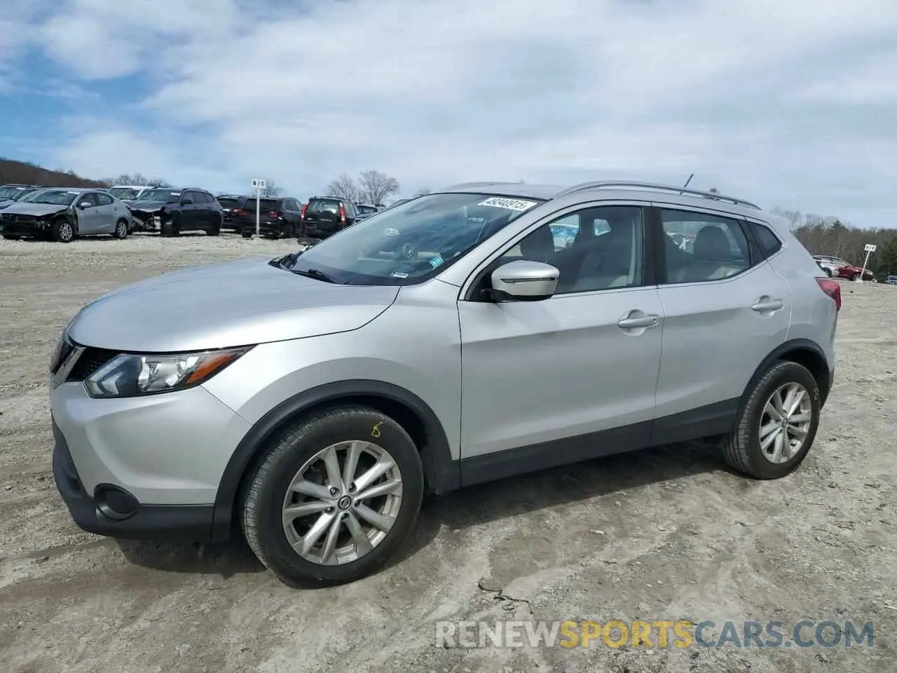 1 Photograph of a damaged car JN1BJ1CR6KW349558 NISSAN ROGUE 2019