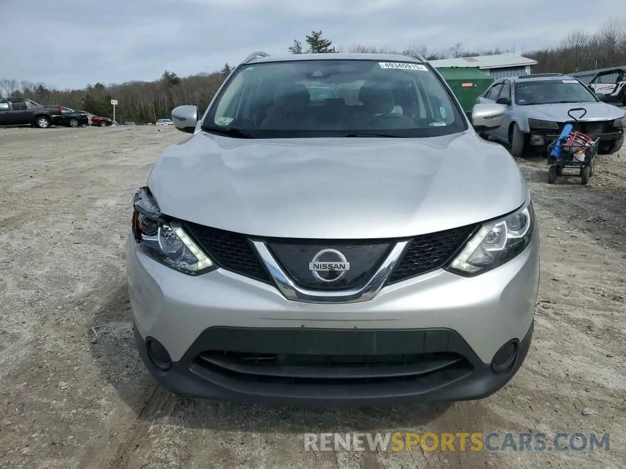 5 Photograph of a damaged car JN1BJ1CR6KW349558 NISSAN ROGUE 2019