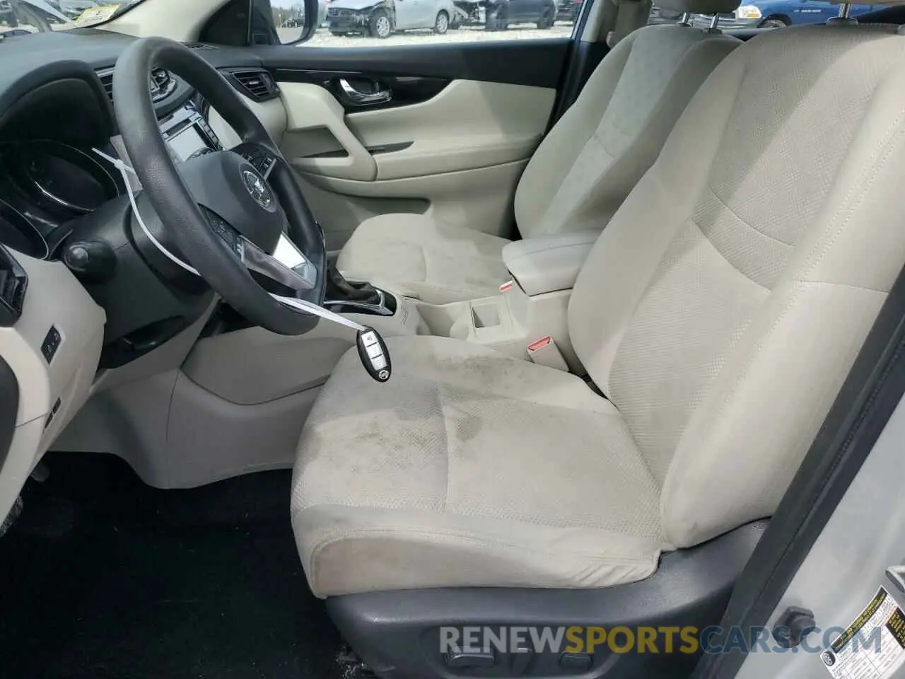 7 Photograph of a damaged car JN1BJ1CR6KW349558 NISSAN ROGUE 2019