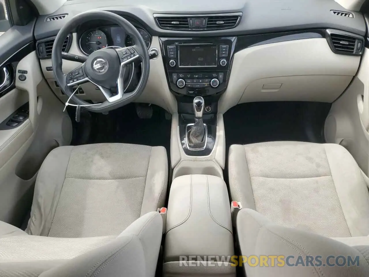 8 Photograph of a damaged car JN1BJ1CR6KW349558 NISSAN ROGUE 2019