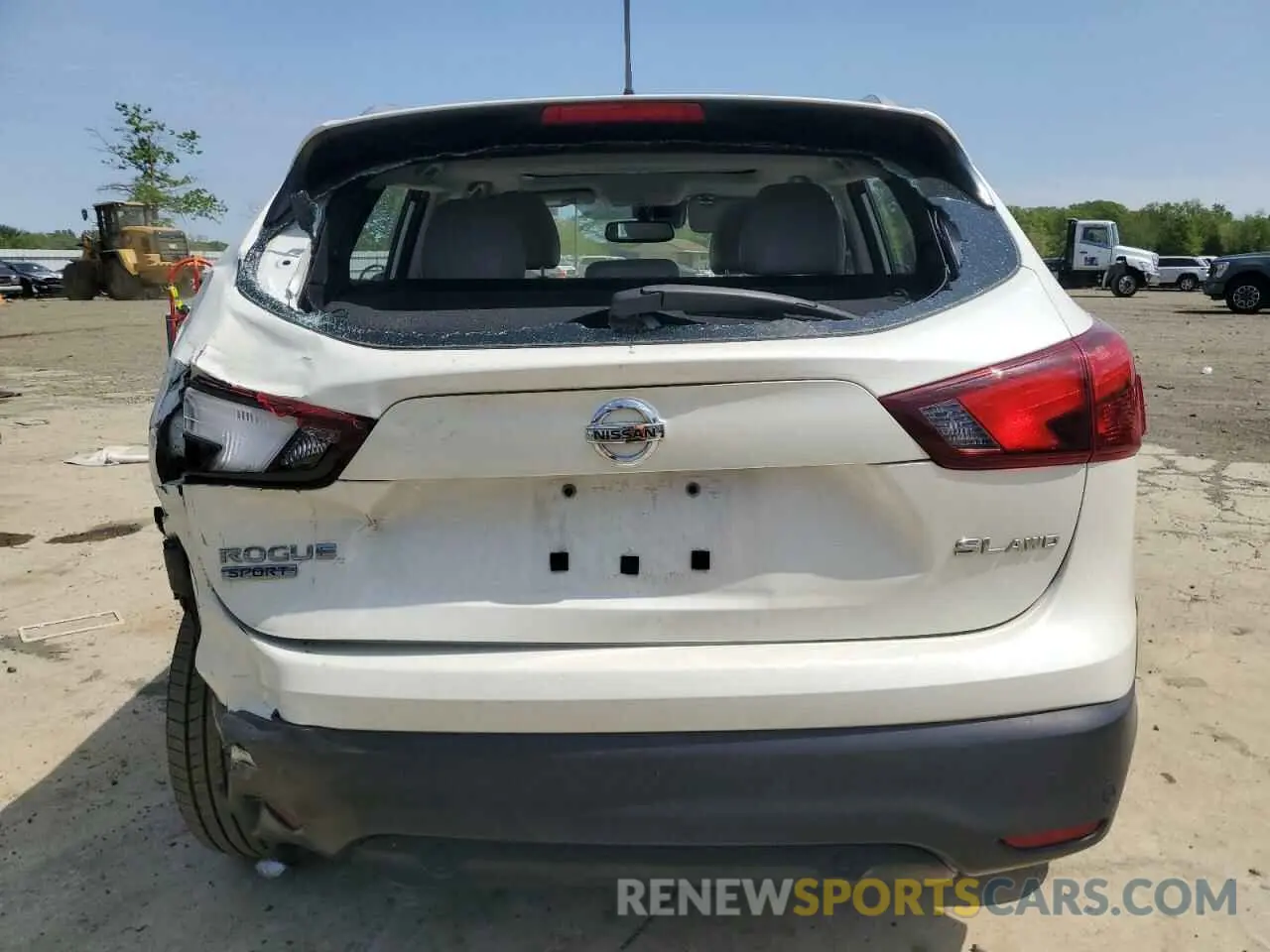 6 Photograph of a damaged car JN1BJ1CR6KW629674 NISSAN ROGUE 2019
