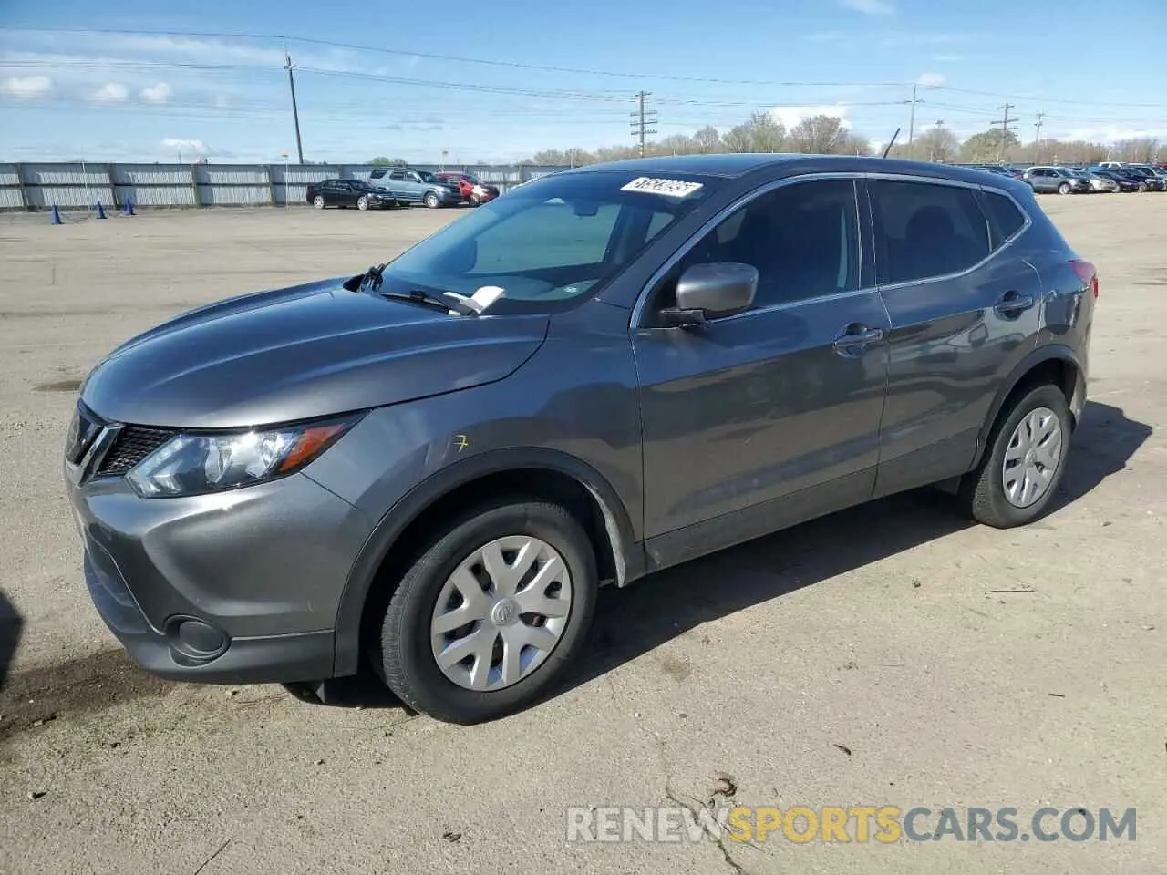 1 Photograph of a damaged car JN1BJ1CR7KW317329 NISSAN ROGUE 2019