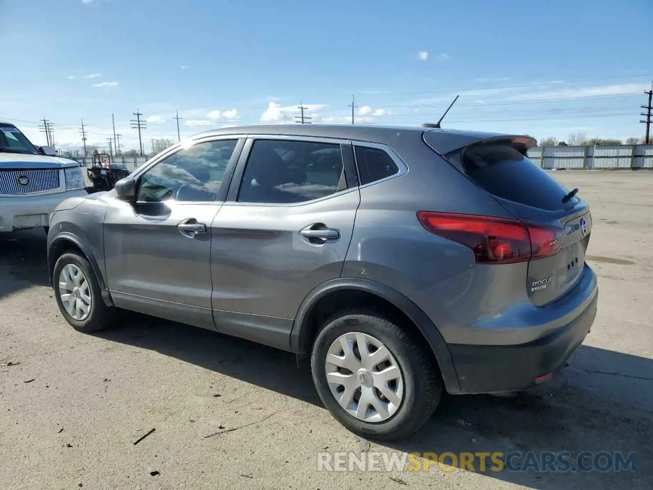 2 Photograph of a damaged car JN1BJ1CR7KW317329 NISSAN ROGUE 2019