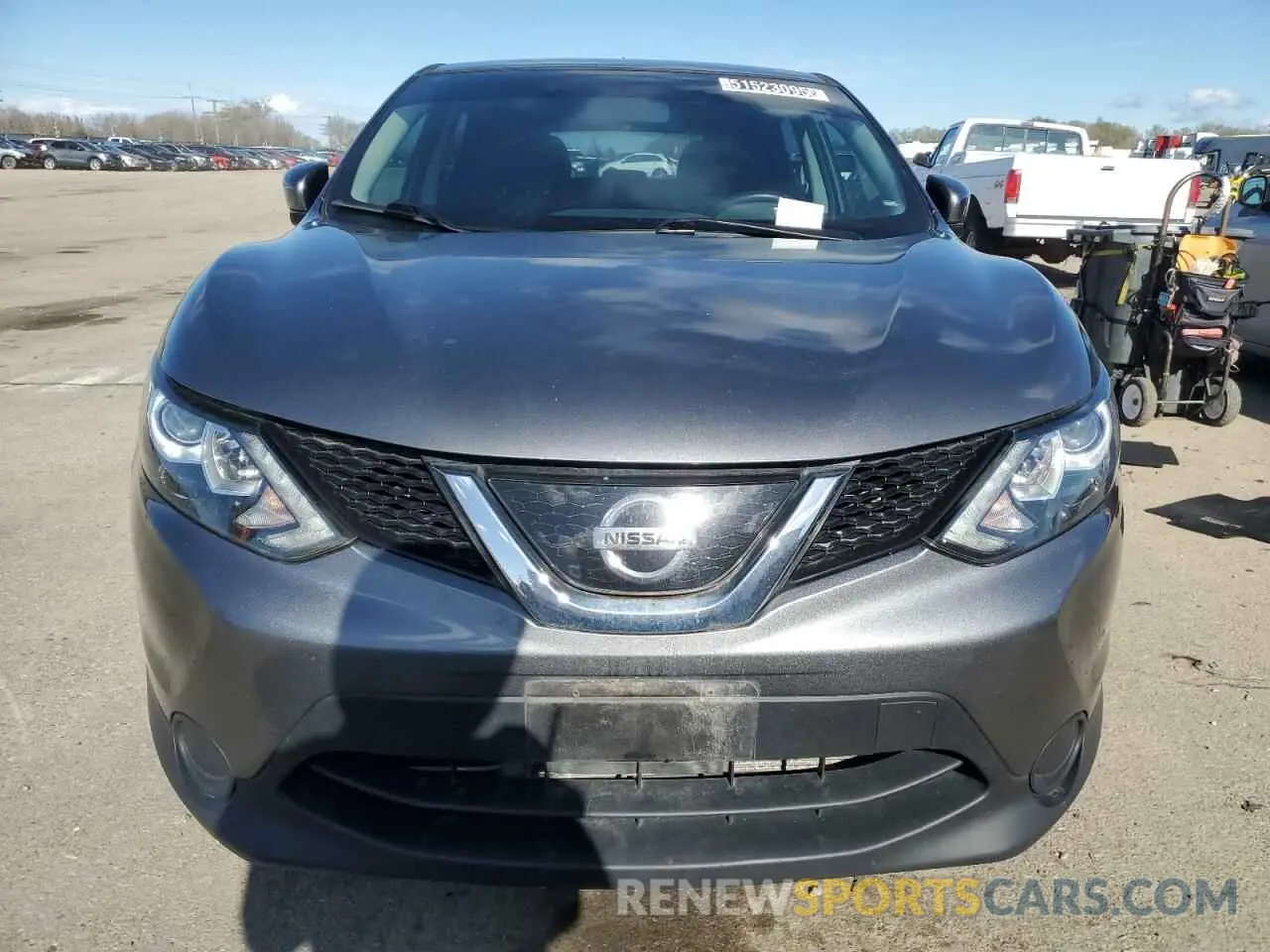 5 Photograph of a damaged car JN1BJ1CR7KW317329 NISSAN ROGUE 2019
