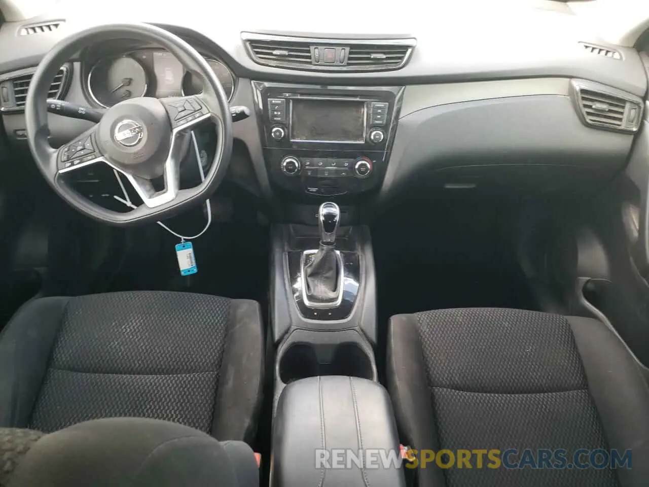 8 Photograph of a damaged car JN1BJ1CR7KW317329 NISSAN ROGUE 2019