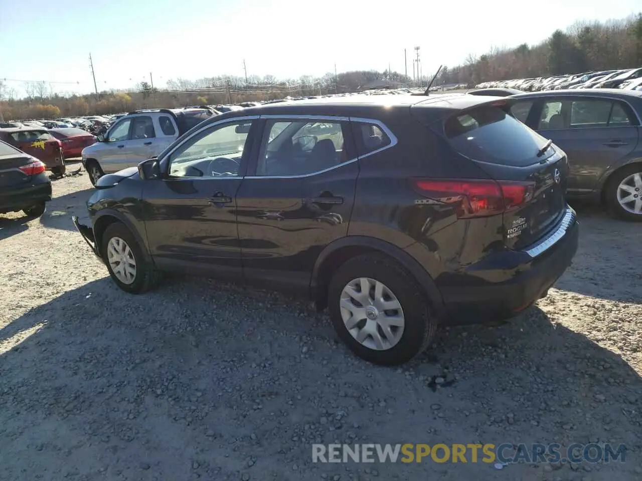 2 Photograph of a damaged car JN1BJ1CR7KW322157 NISSAN ROGUE 2019