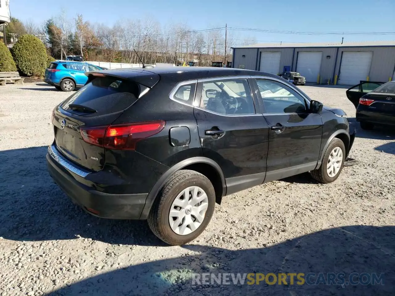3 Photograph of a damaged car JN1BJ1CR7KW322157 NISSAN ROGUE 2019