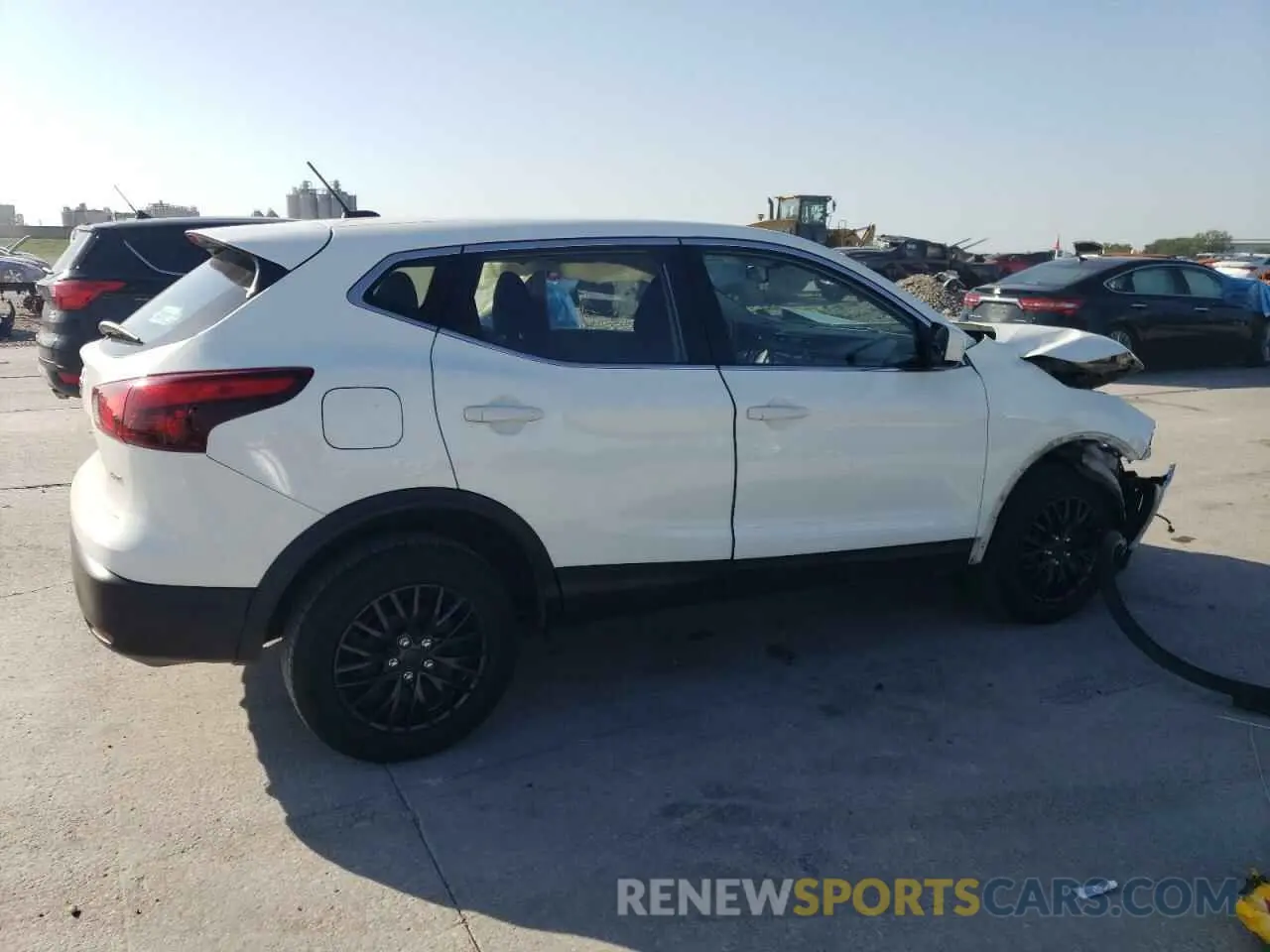 3 Photograph of a damaged car JN1BJ1CR7KW338651 NISSAN ROGUE 2019