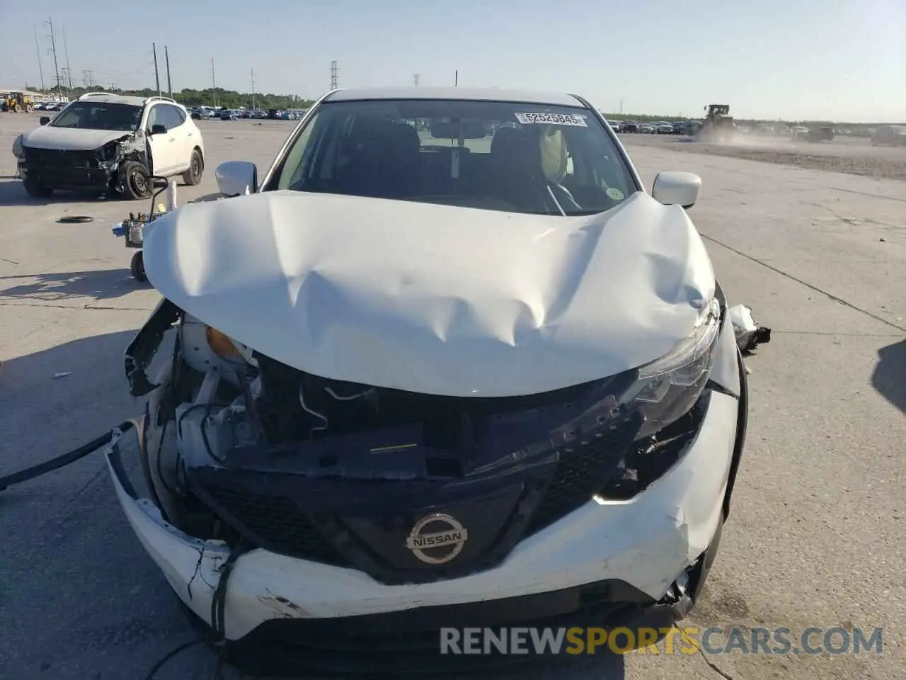 5 Photograph of a damaged car JN1BJ1CR7KW338651 NISSAN ROGUE 2019