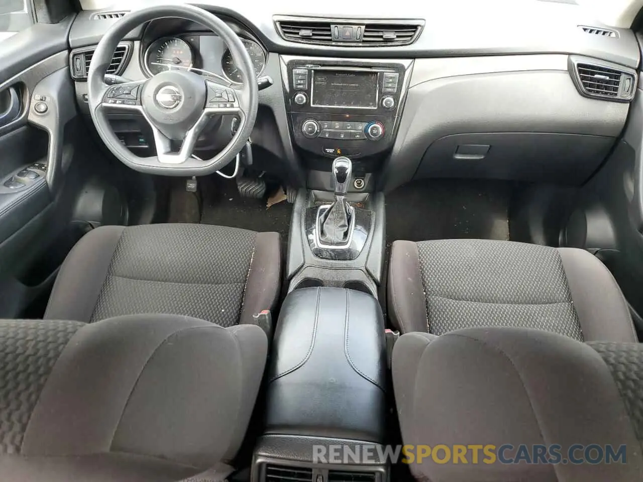 8 Photograph of a damaged car JN1BJ1CR7KW348774 NISSAN ROGUE 2019
