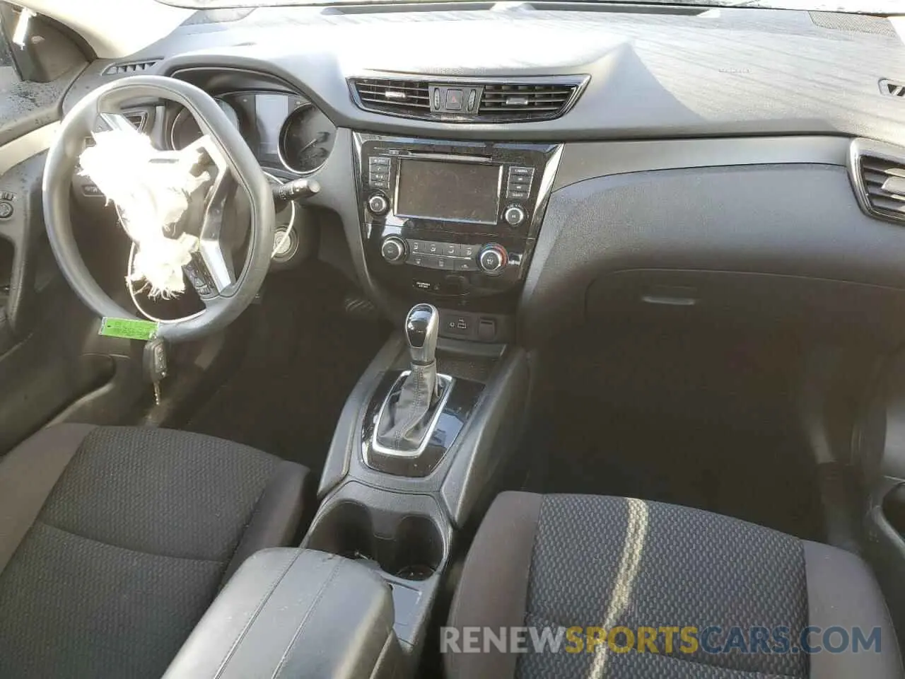 8 Photograph of a damaged car JN1BJ1CR7KW350055 NISSAN ROGUE 2019