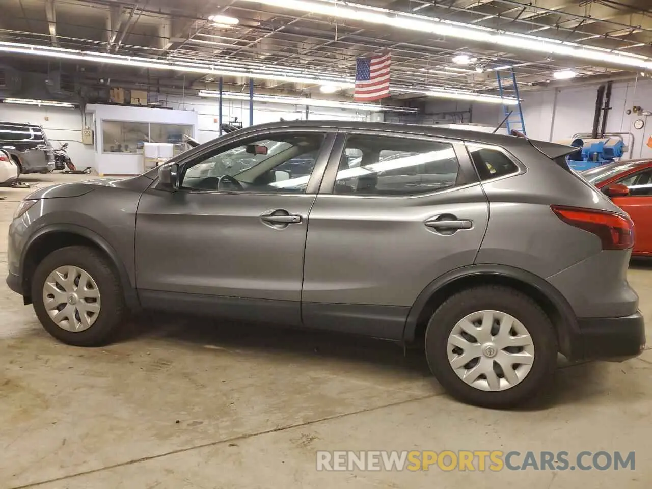 2 Photograph of a damaged car JN1BJ1CR7KW620448 NISSAN ROGUE 2019