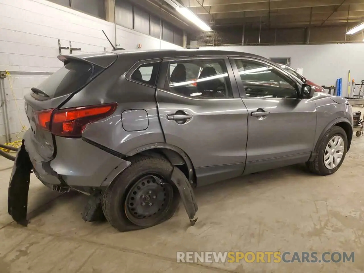 3 Photograph of a damaged car JN1BJ1CR7KW620448 NISSAN ROGUE 2019