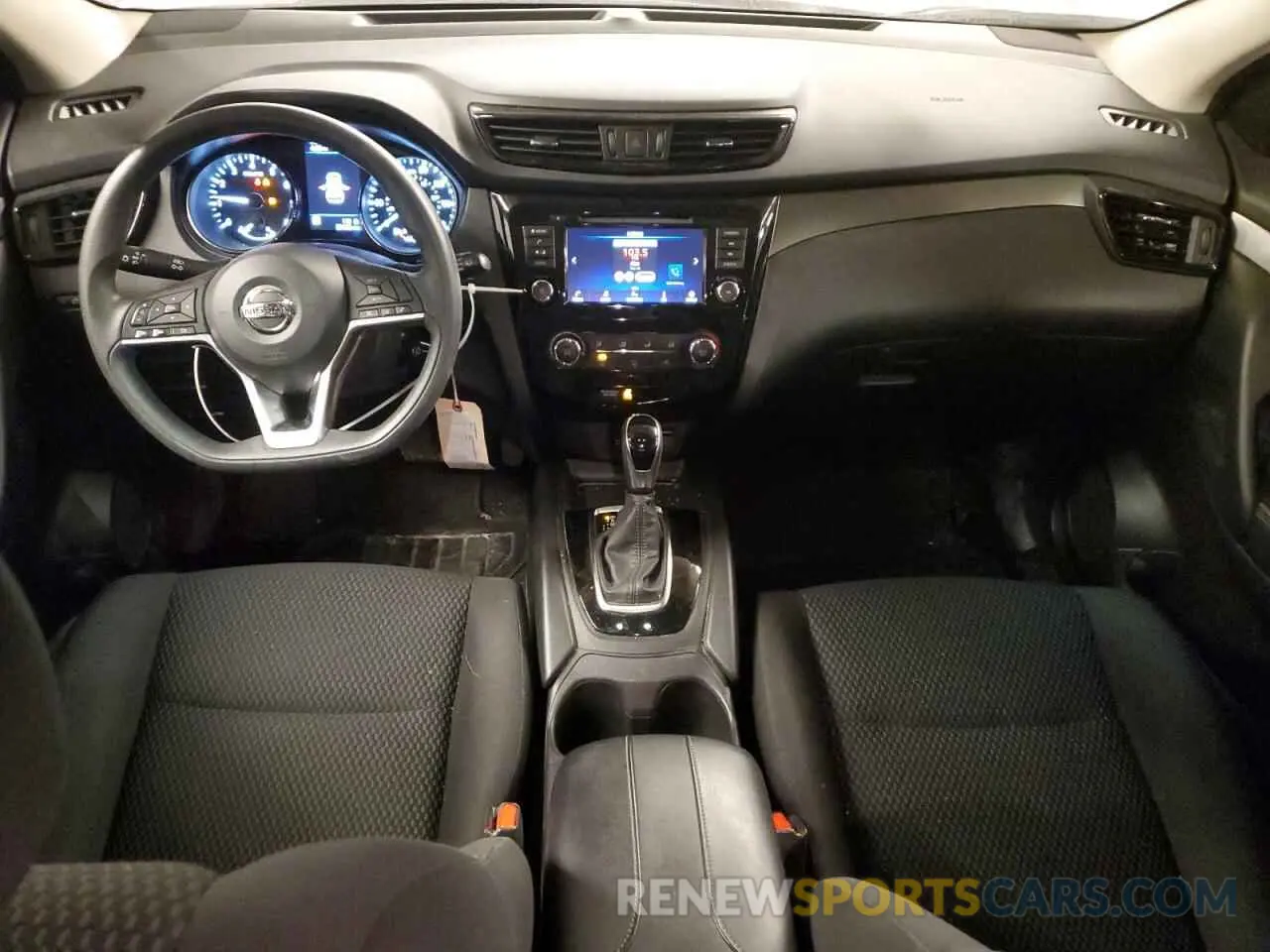 8 Photograph of a damaged car JN1BJ1CR7KW620448 NISSAN ROGUE 2019