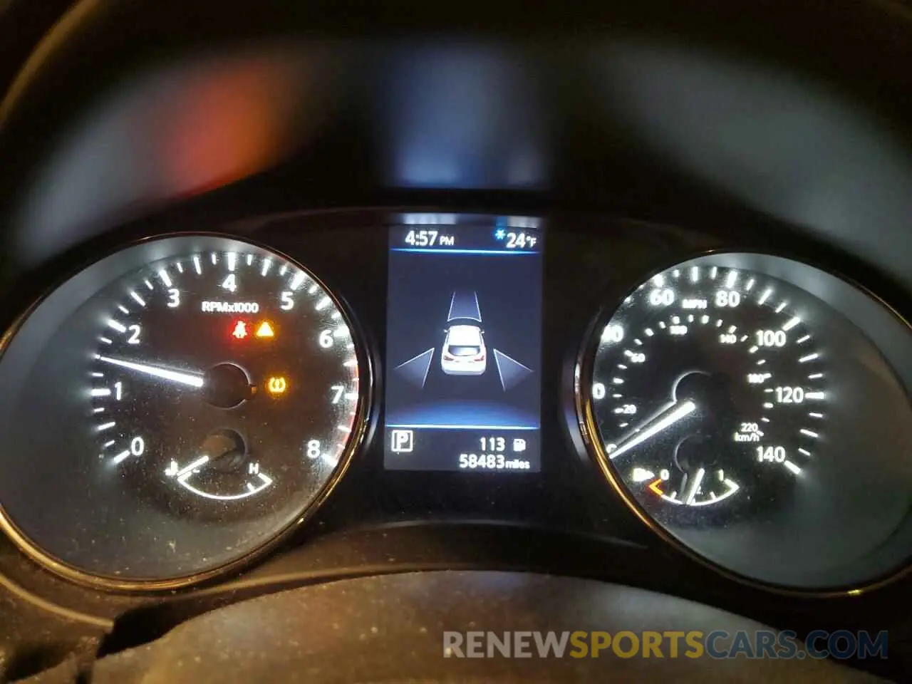 9 Photograph of a damaged car JN1BJ1CR7KW620448 NISSAN ROGUE 2019