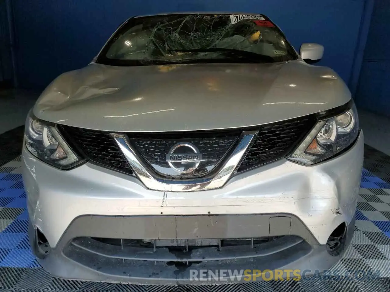 5 Photograph of a damaged car JN1BJ1CR7KW628050 NISSAN ROGUE 2019