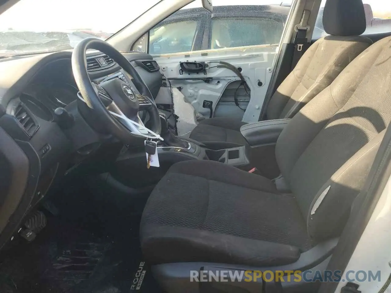 7 Photograph of a damaged car JN1BJ1CR8KW318294 NISSAN ROGUE 2019