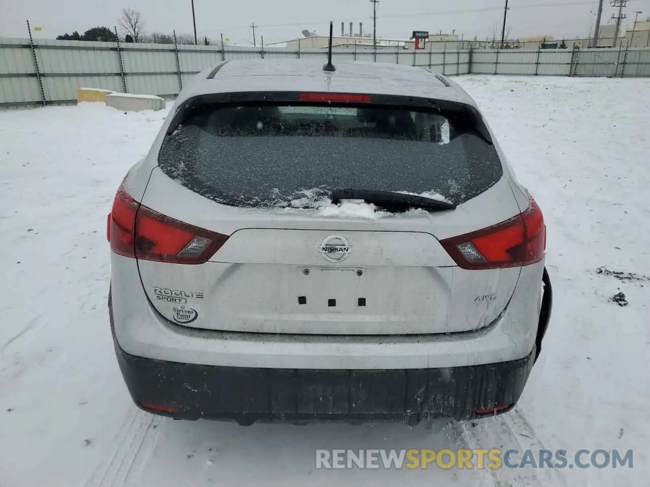 6 Photograph of a damaged car JN1BJ1CR8KW344460 NISSAN ROGUE 2019