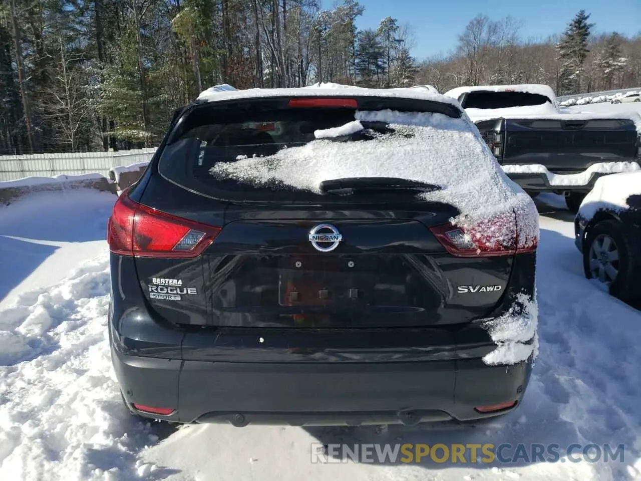 6 Photograph of a damaged car JN1BJ1CR8KW350209 NISSAN ROGUE 2019