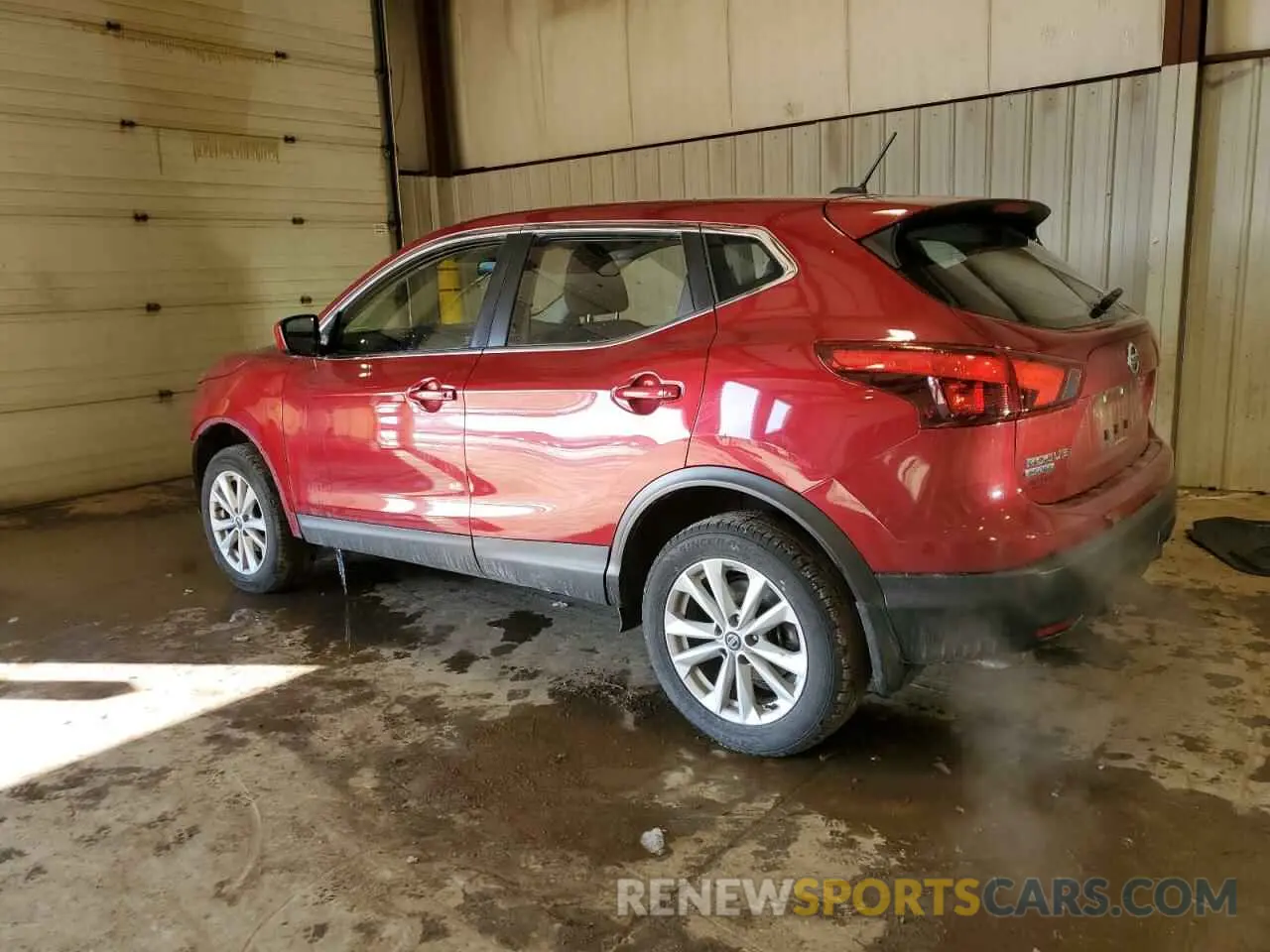 2 Photograph of a damaged car JN1BJ1CR8KW353188 NISSAN ROGUE 2019