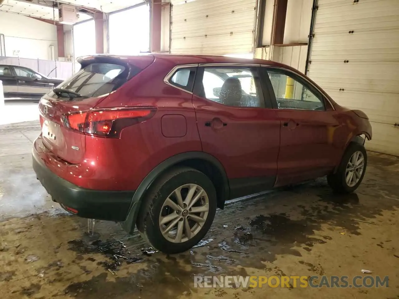 3 Photograph of a damaged car JN1BJ1CR8KW353188 NISSAN ROGUE 2019