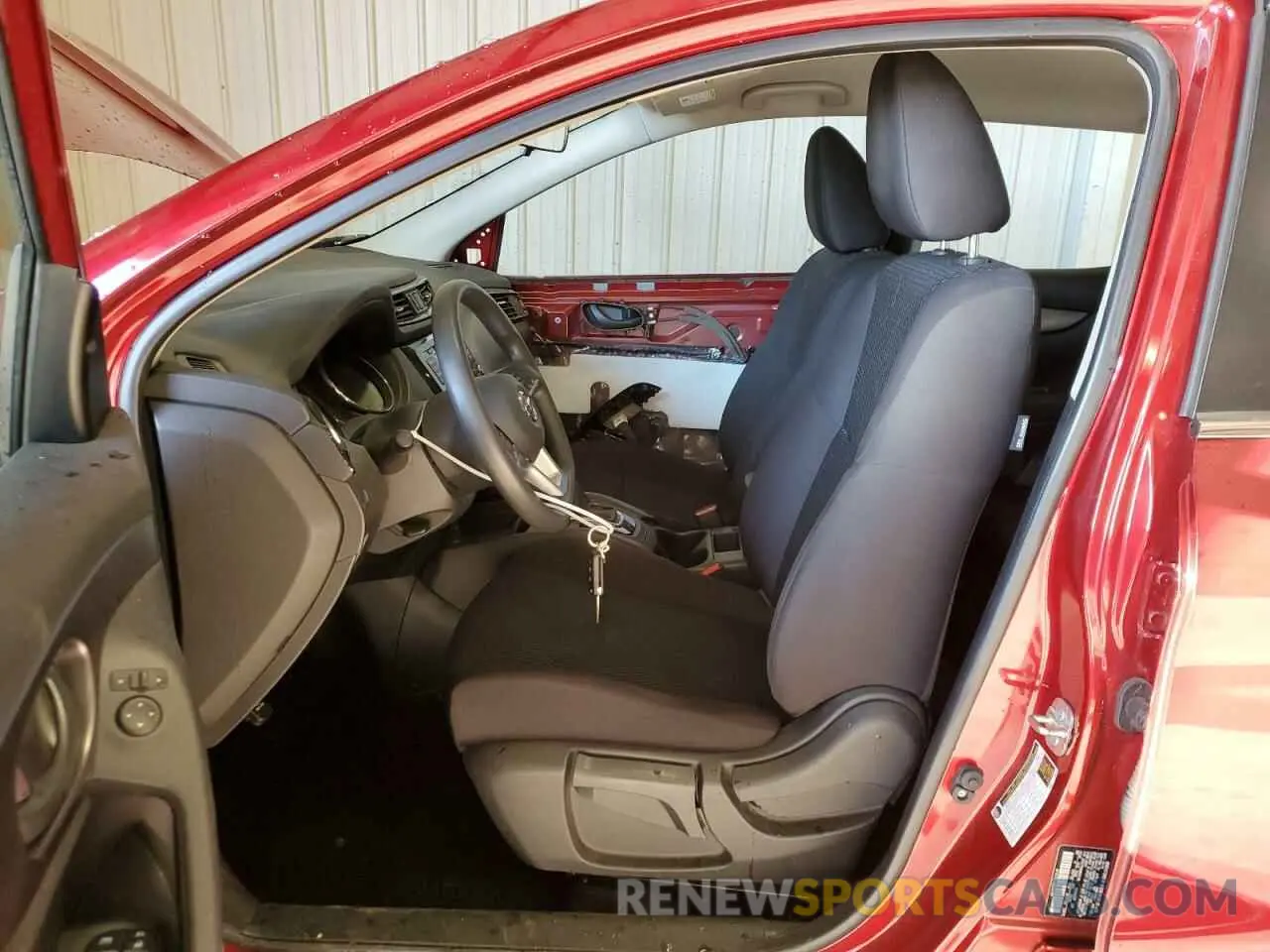 7 Photograph of a damaged car JN1BJ1CR8KW353188 NISSAN ROGUE 2019