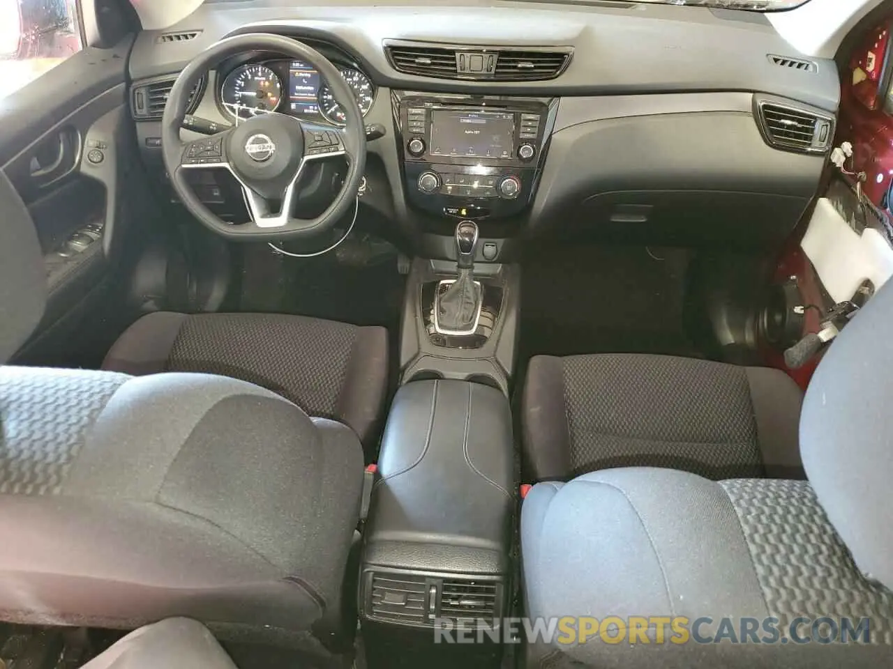 8 Photograph of a damaged car JN1BJ1CR8KW353188 NISSAN ROGUE 2019