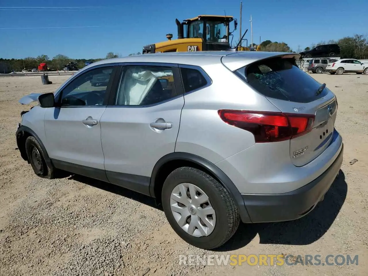 2 Photograph of a damaged car JN1BJ1CR9KW314125 NISSAN ROGUE 2019