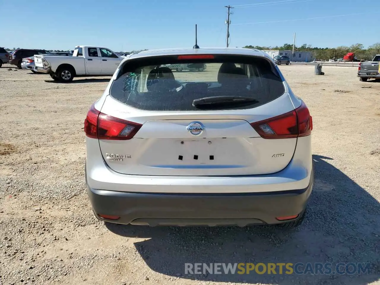 6 Photograph of a damaged car JN1BJ1CR9KW314125 NISSAN ROGUE 2019
