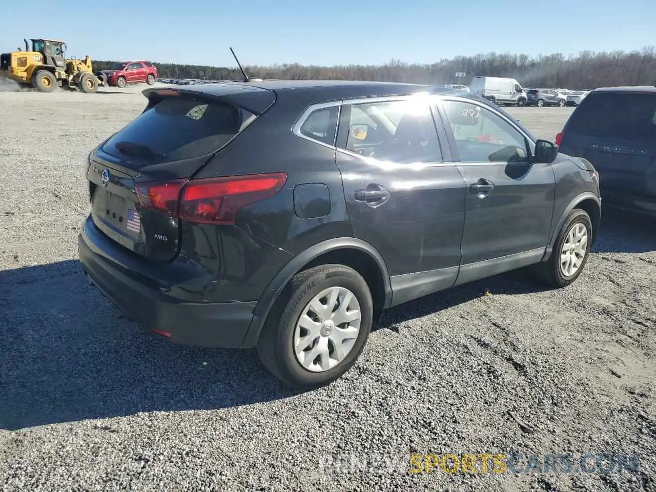 3 Photograph of a damaged car JN1BJ1CR9KW319471 NISSAN ROGUE 2019