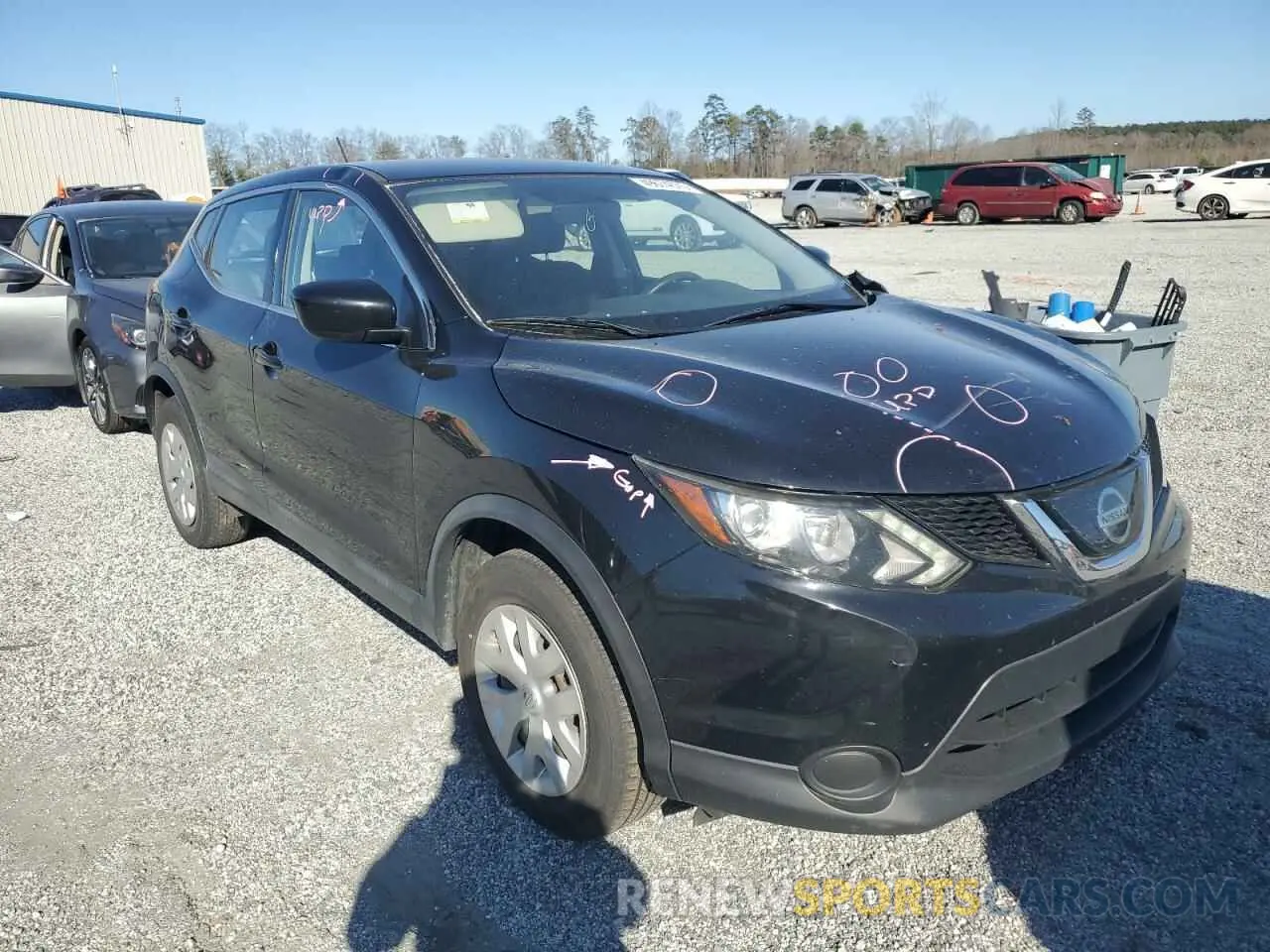 4 Photograph of a damaged car JN1BJ1CR9KW319471 NISSAN ROGUE 2019