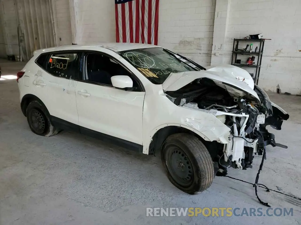 4 Photograph of a damaged car JN1BJ1CR9KW324797 NISSAN ROGUE 2019