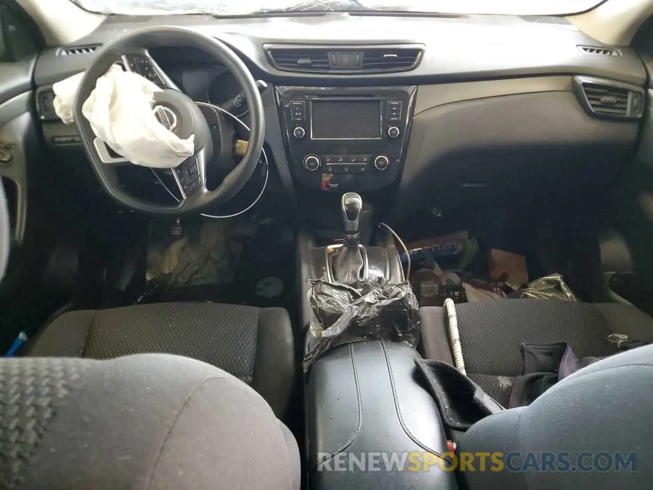 8 Photograph of a damaged car JN1BJ1CR9KW324797 NISSAN ROGUE 2019