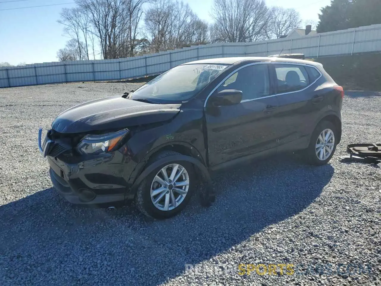 1 Photograph of a damaged car JN1BJ1CR9KW628924 NISSAN ROGUE 2019