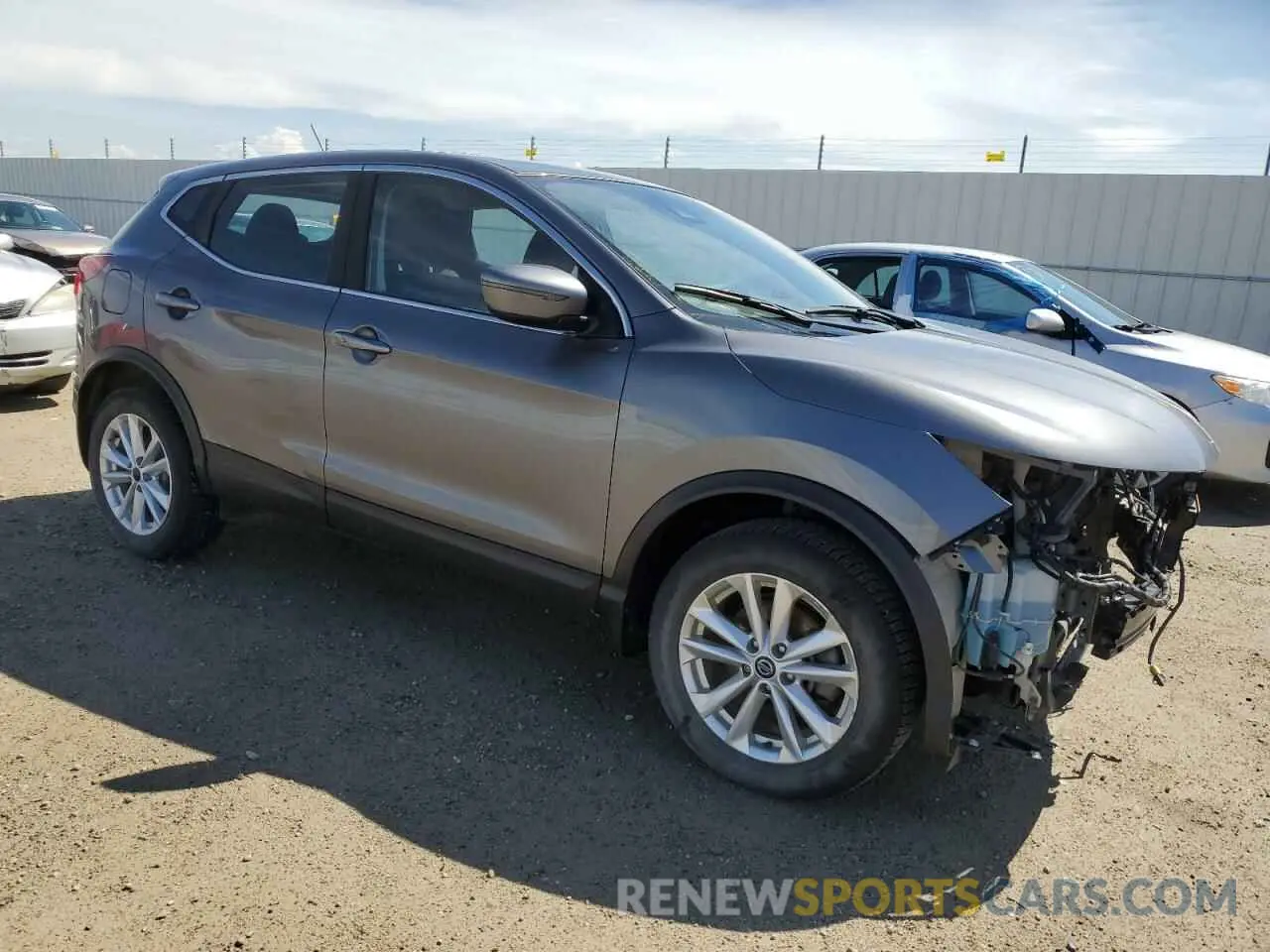 4 Photograph of a damaged car JN1BJ1CRXKW329426 NISSAN ROGUE 2019