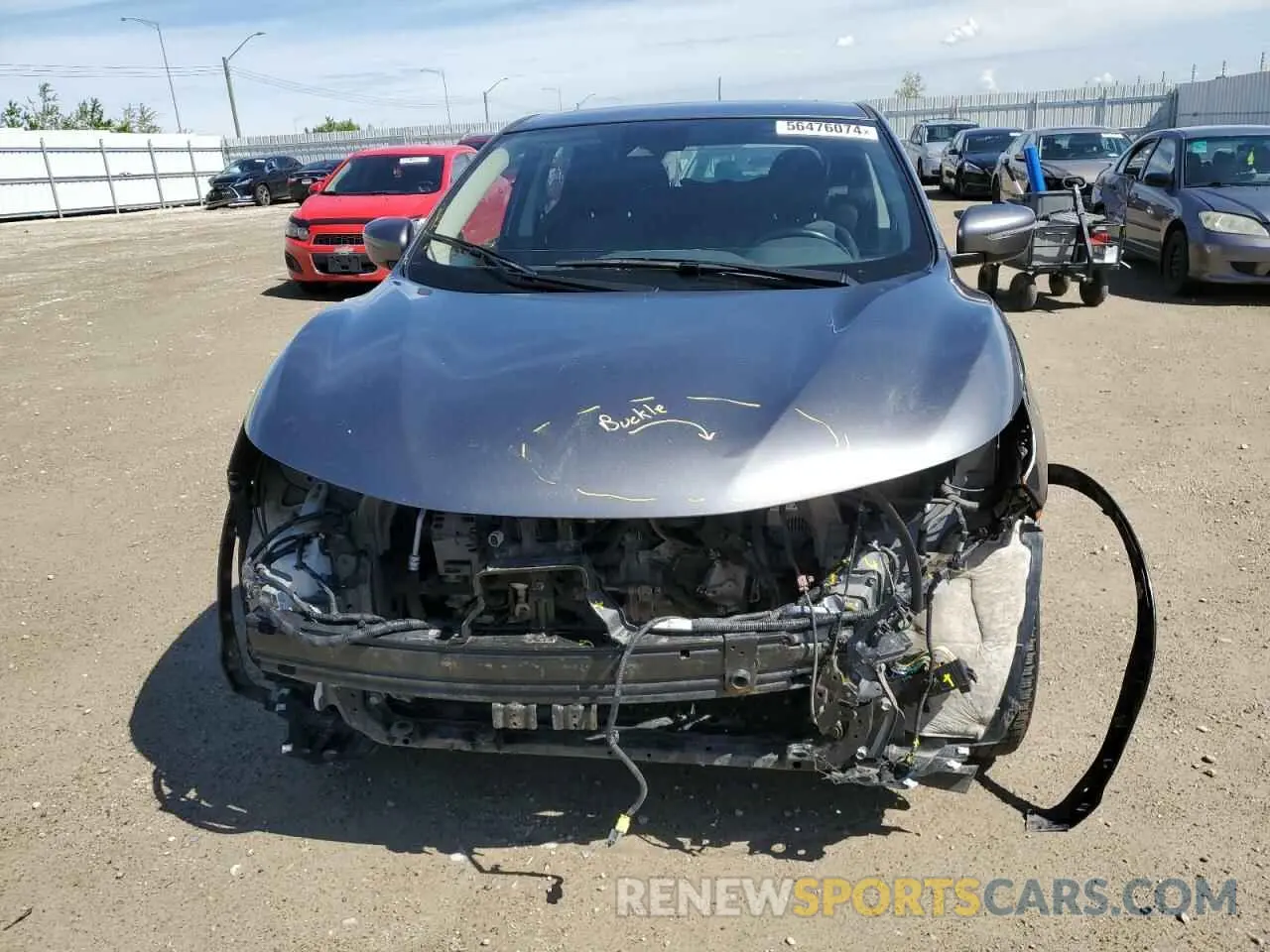 5 Photograph of a damaged car JN1BJ1CRXKW329426 NISSAN ROGUE 2019