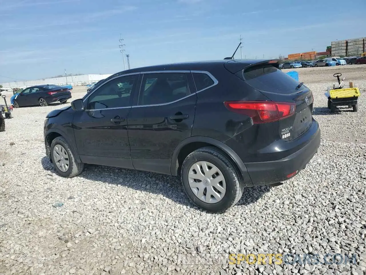 2 Photograph of a damaged car JN1BJ1CRXKW335694 NISSAN ROGUE 2019