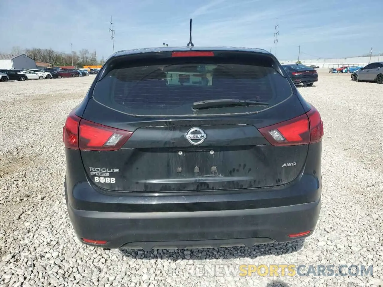 6 Photograph of a damaged car JN1BJ1CRXKW335694 NISSAN ROGUE 2019