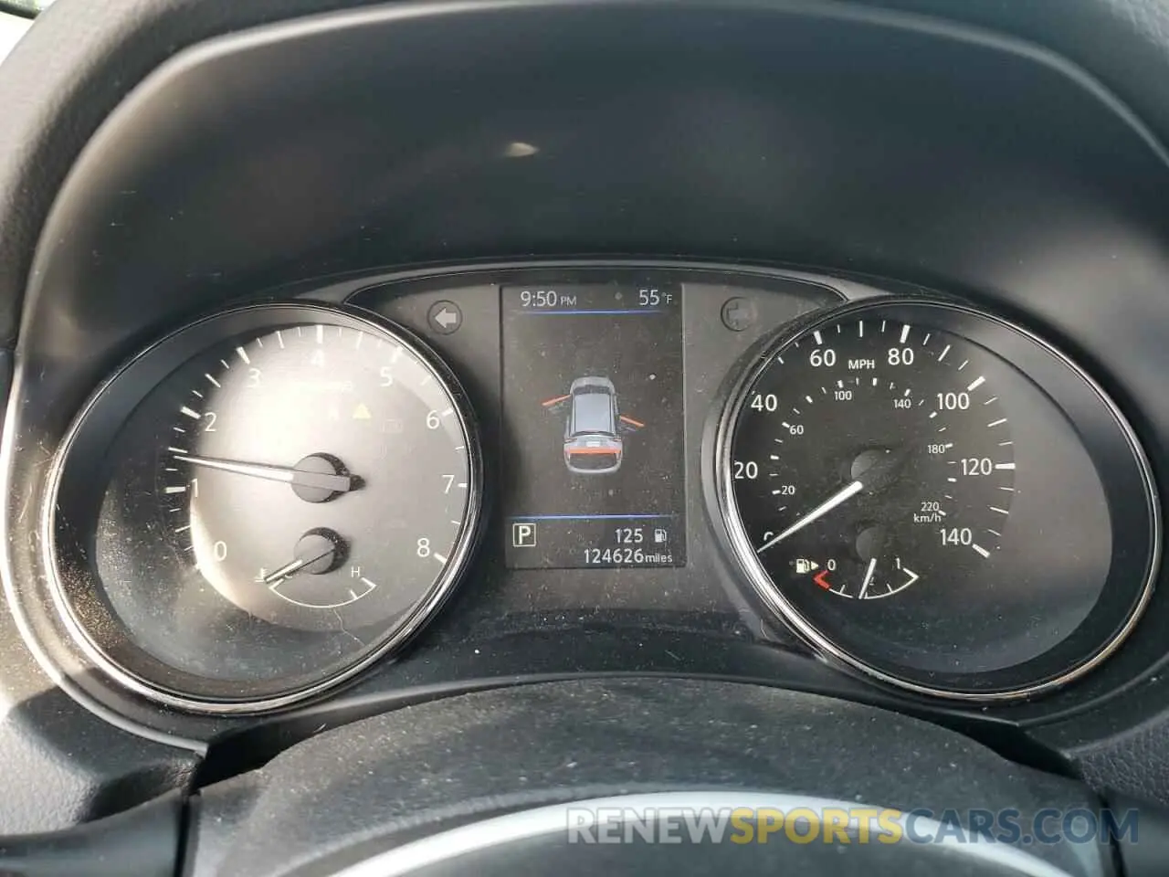 9 Photograph of a damaged car JN1BJ1CRXKW335694 NISSAN ROGUE 2019