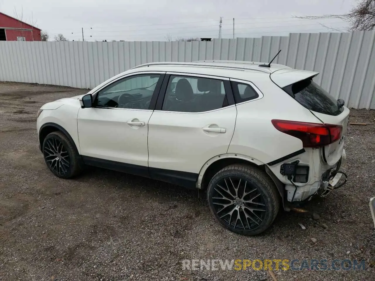 2 Photograph of a damaged car JN1BJ1CRXKW338076 NISSAN ROGUE 2019