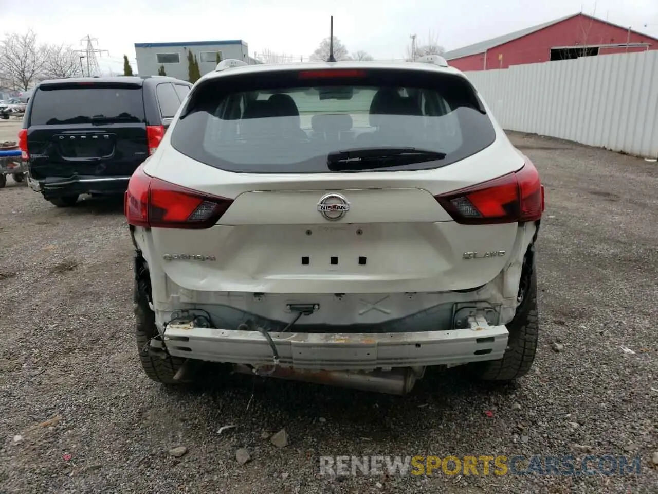 6 Photograph of a damaged car JN1BJ1CRXKW338076 NISSAN ROGUE 2019