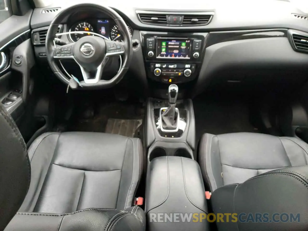 8 Photograph of a damaged car JN1BJ1CRXKW338076 NISSAN ROGUE 2019