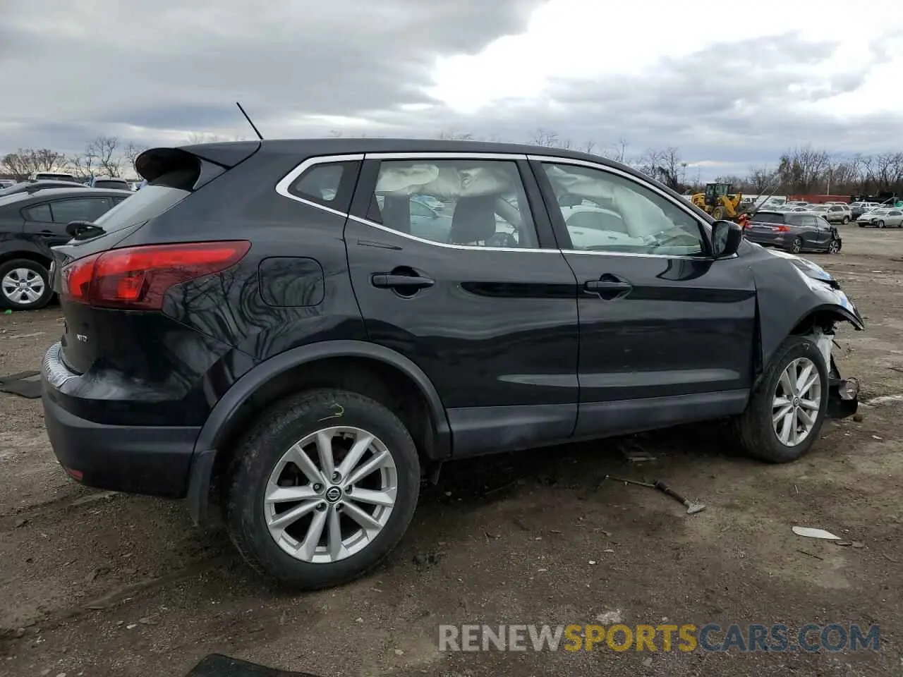 3 Photograph of a damaged car JN1BJ1CRXKW338658 NISSAN ROGUE 2019