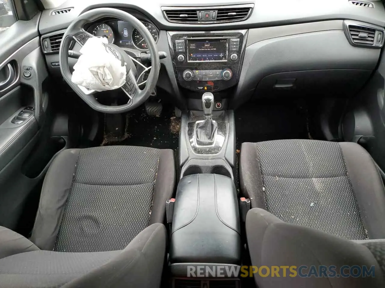 8 Photograph of a damaged car JN1BJ1CRXKW338658 NISSAN ROGUE 2019
